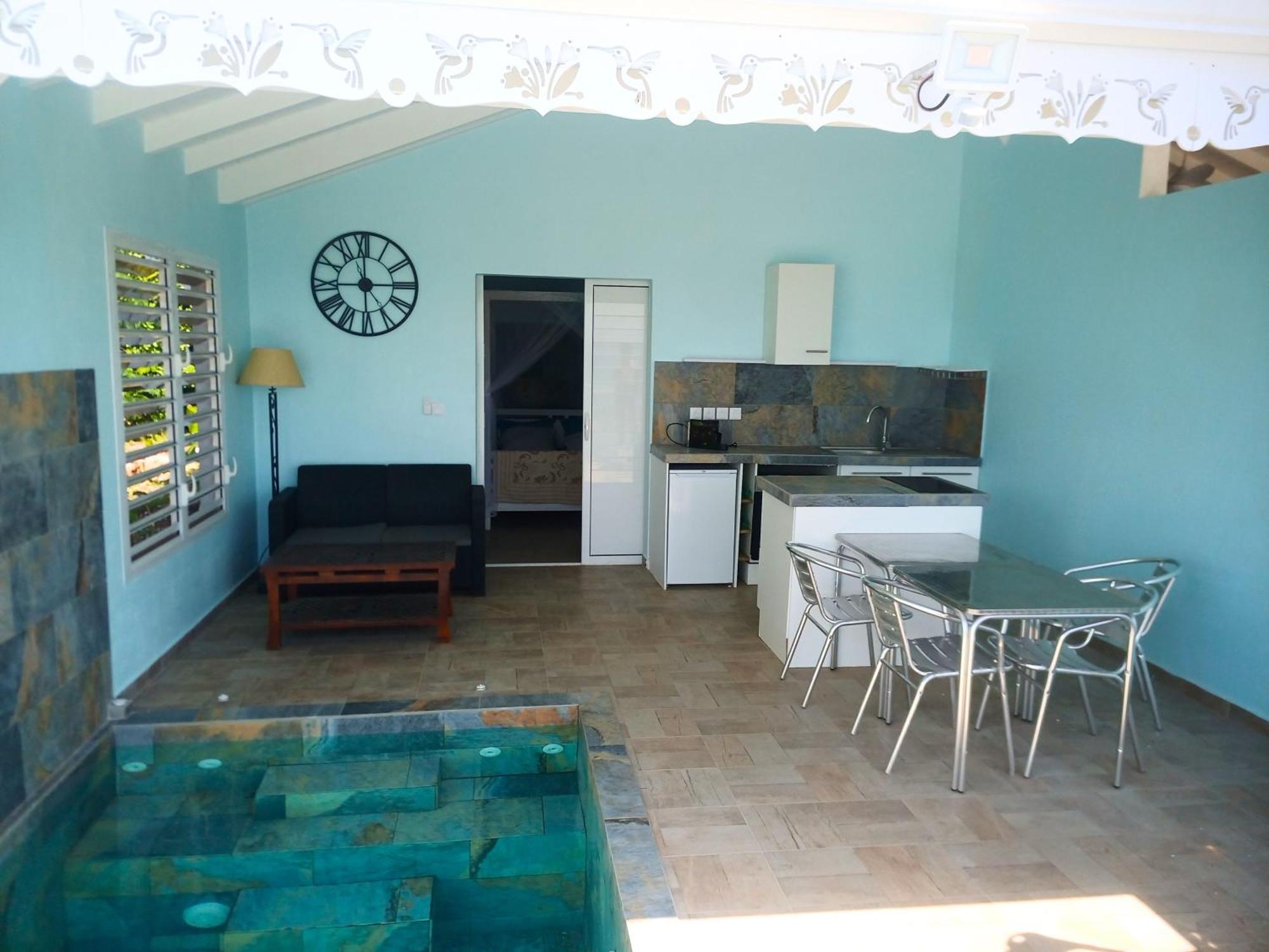 Aux Colibris Amoureux : Loft De Standing Avec Vue Mer Grand-Bourg  Dış mekan fotoğraf