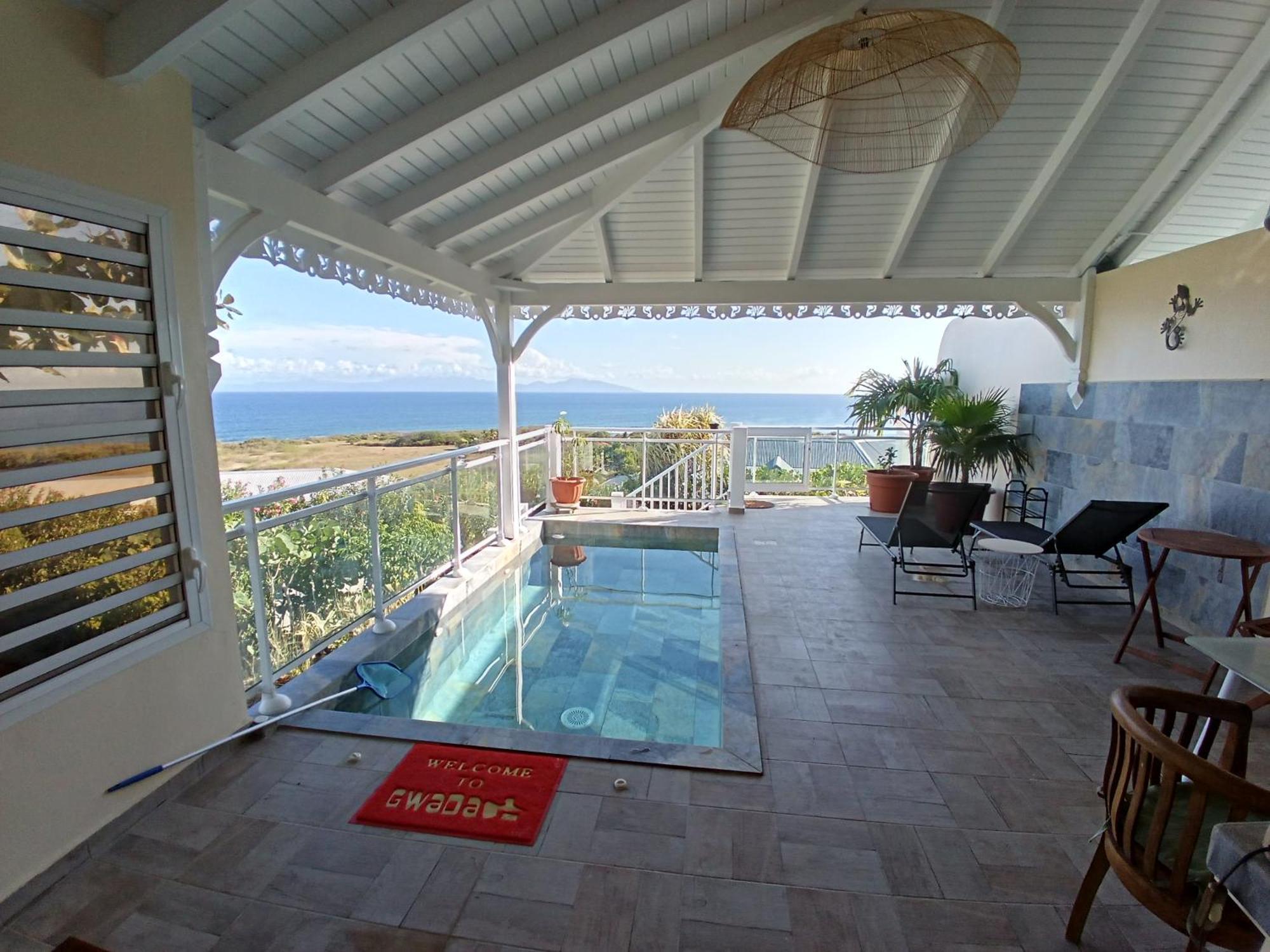 Aux Colibris Amoureux : Loft De Standing Avec Vue Mer Grand-Bourg  Dış mekan fotoğraf