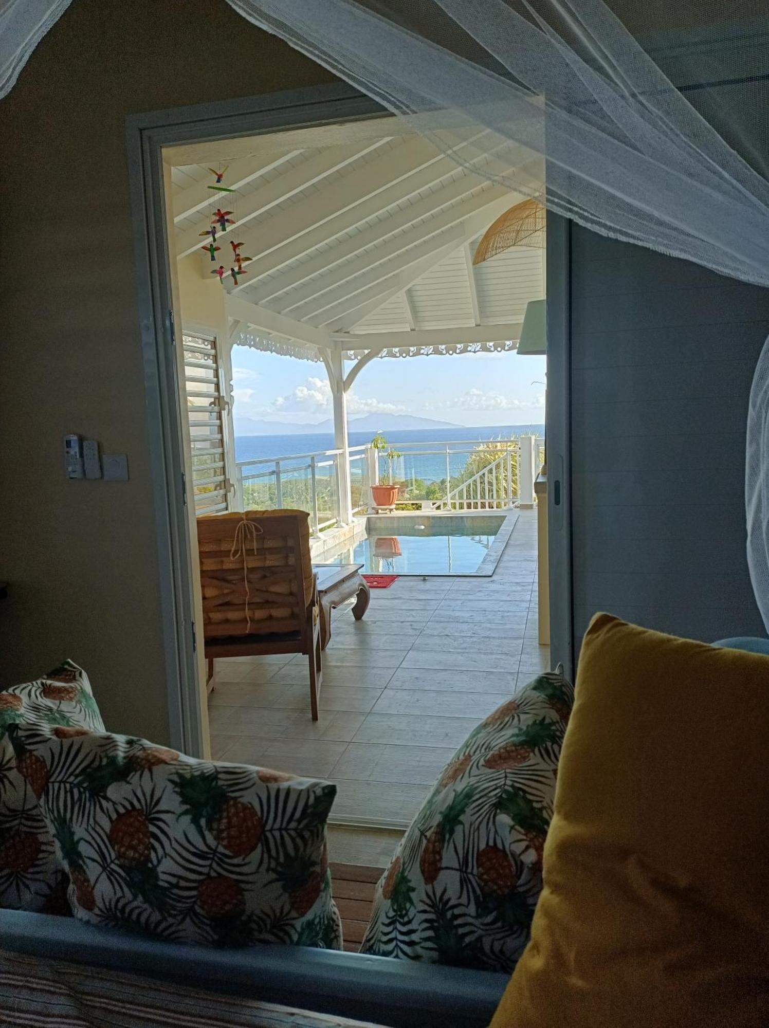 Aux Colibris Amoureux : Loft De Standing Avec Vue Mer Grand-Bourg  Dış mekan fotoğraf